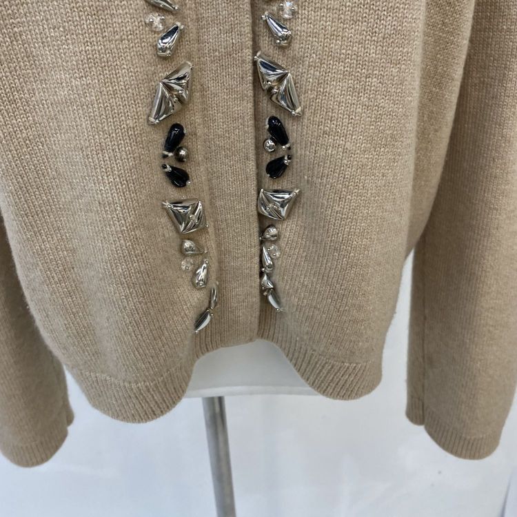 Louis Vuitton Louis Vuitton Embellished Cardigan Size L Size L / US 10 / IT 46 - 6 Thumbnail