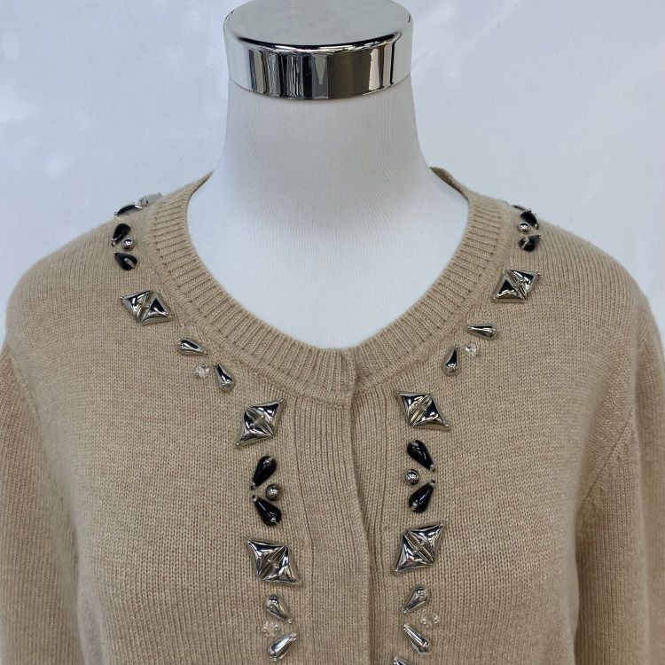 Louis Vuitton Louis Vuitton Embellished Cardigan Size L Size L / US 10 / IT 46 - 5 Thumbnail