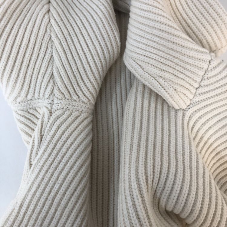 Louis Vuitton Louis Vuitton Ribbed Knit Sweater White Size S Size S / US 4 / IT 40 - 10 Thumbnail