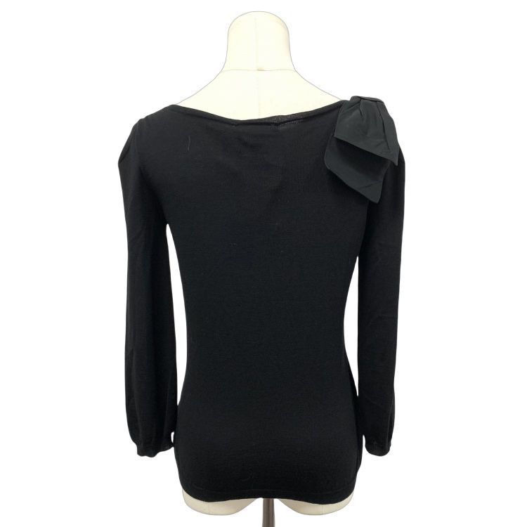 Louis Vuitton Louis Vuitton Bow Detail Cardigan Size S Size S / US 4 / IT 40 - 2 Thumbnail