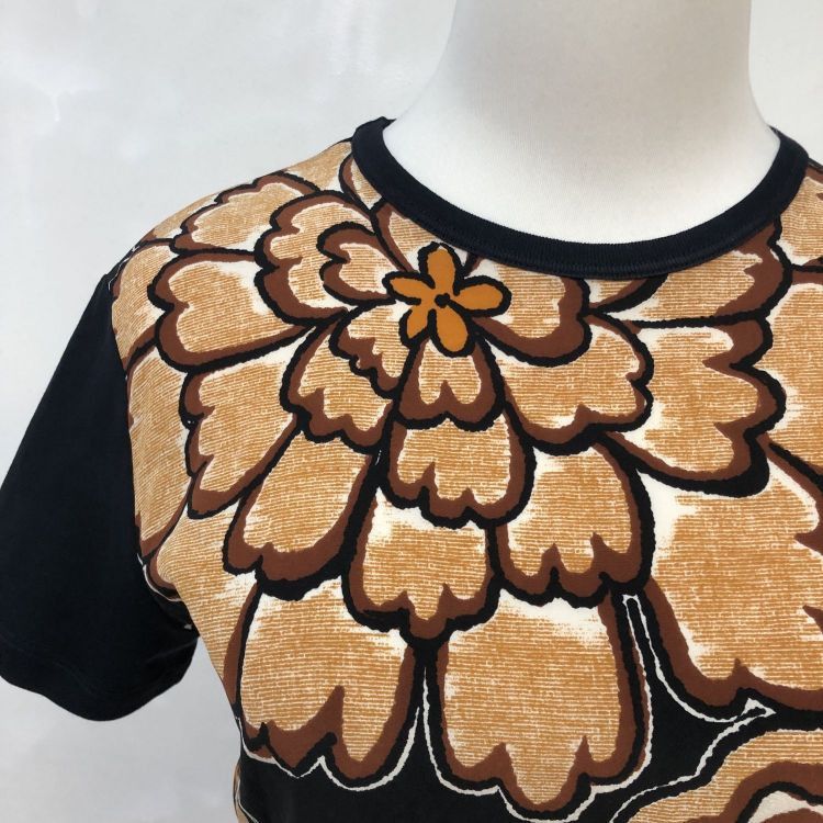 Louis Vuitton Louis Vuitton Floral Silk Panel T-Shirt Size M Size M / US 6-8 / IT 42-44 - 5 Thumbnail