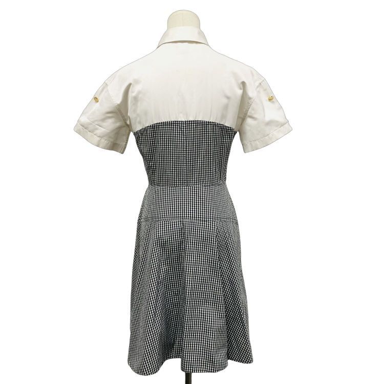 Louis Vuitton Louis Vuitton Gingham Panelled Dress Size 38 Size S / US 4 / IT 40 - 2 Thumbnail