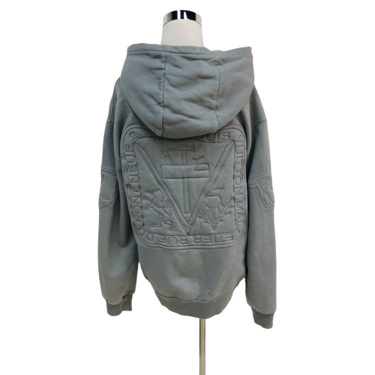 Louis Vuitton Louis Vuitton Embossed Logo Hoodie Size S Size US S / EU 44-46 / 1 - 2 Thumbnail