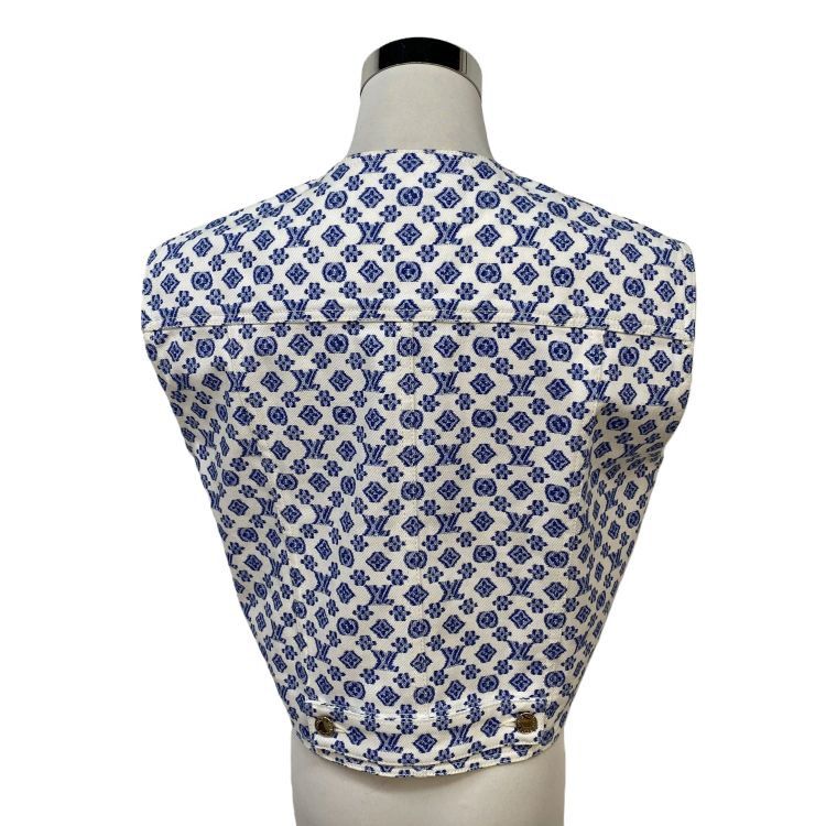 Louis Vuitton Louis Vuitton Monogram Pattern Vest Size 40 Size S / US 4 / IT 40 - 2 Thumbnail