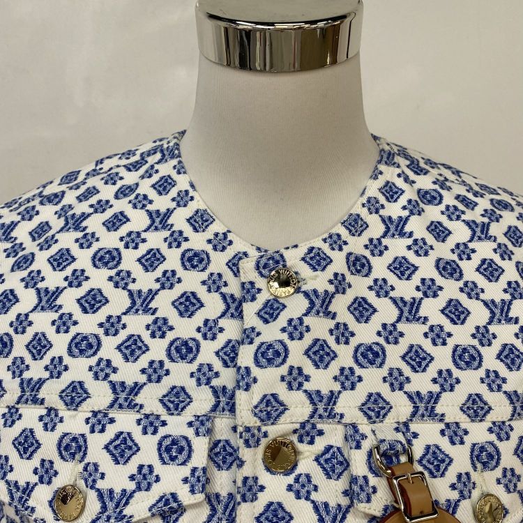 Louis Vuitton Louis Vuitton Monogram Pattern Vest Size 40 Size S / US 4 / IT 40 - 6 Thumbnail