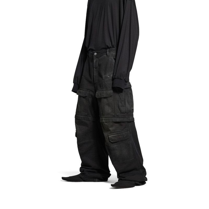 Balenciaga cargo pants in black Size US 27 - 5 Thumbnail