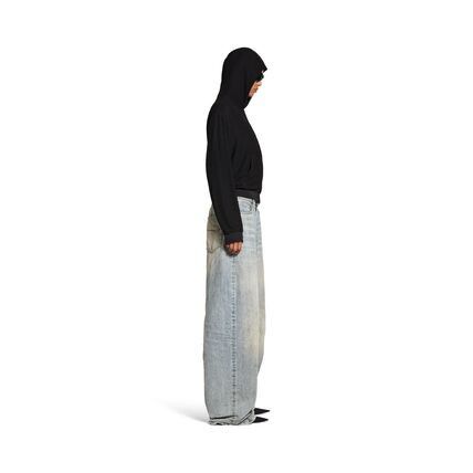 Balenciaga pull-up pants in blue indigo denim Size US 28 / EU 44 - 5 Thumbnail