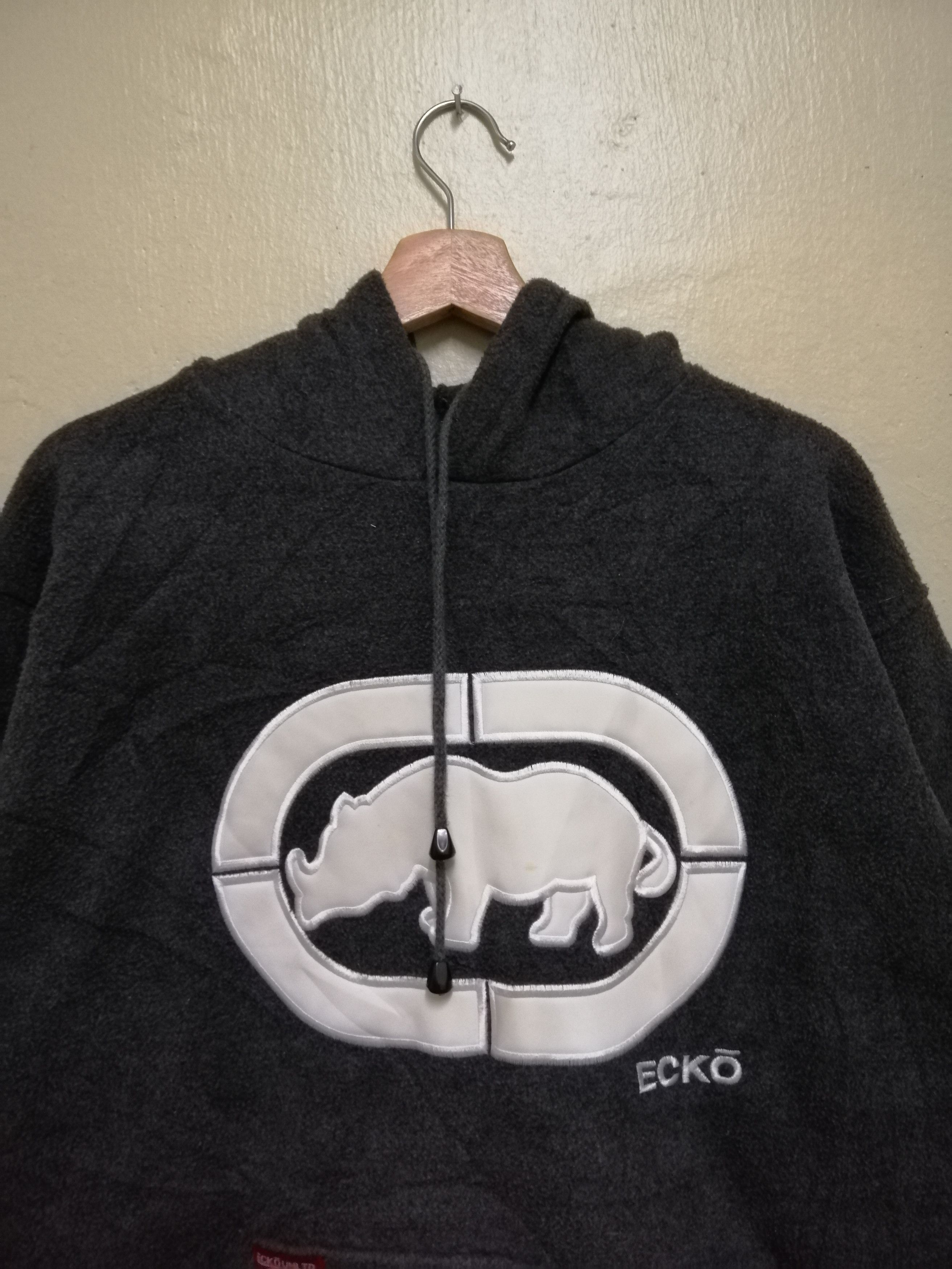 Ecko Unltd. Ecko Unlimited Fleece Embroidery Big Logo Hoodie B18 Size US XL / EU 56 / 4 - 1 Thumbnail