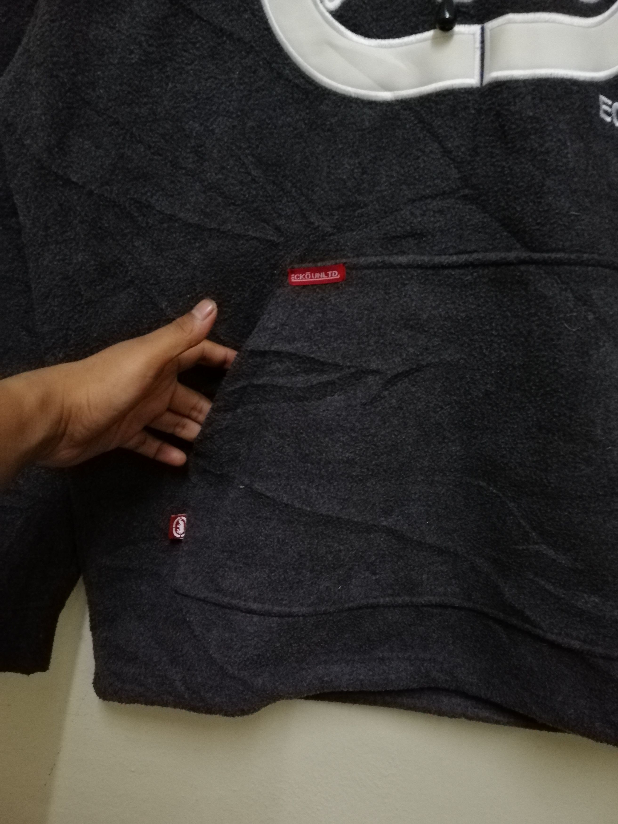 Ecko Unltd. Ecko Unlimited Fleece Embroidery Big Logo Hoodie B18 Size US XL / EU 56 / 4 - 4 Thumbnail