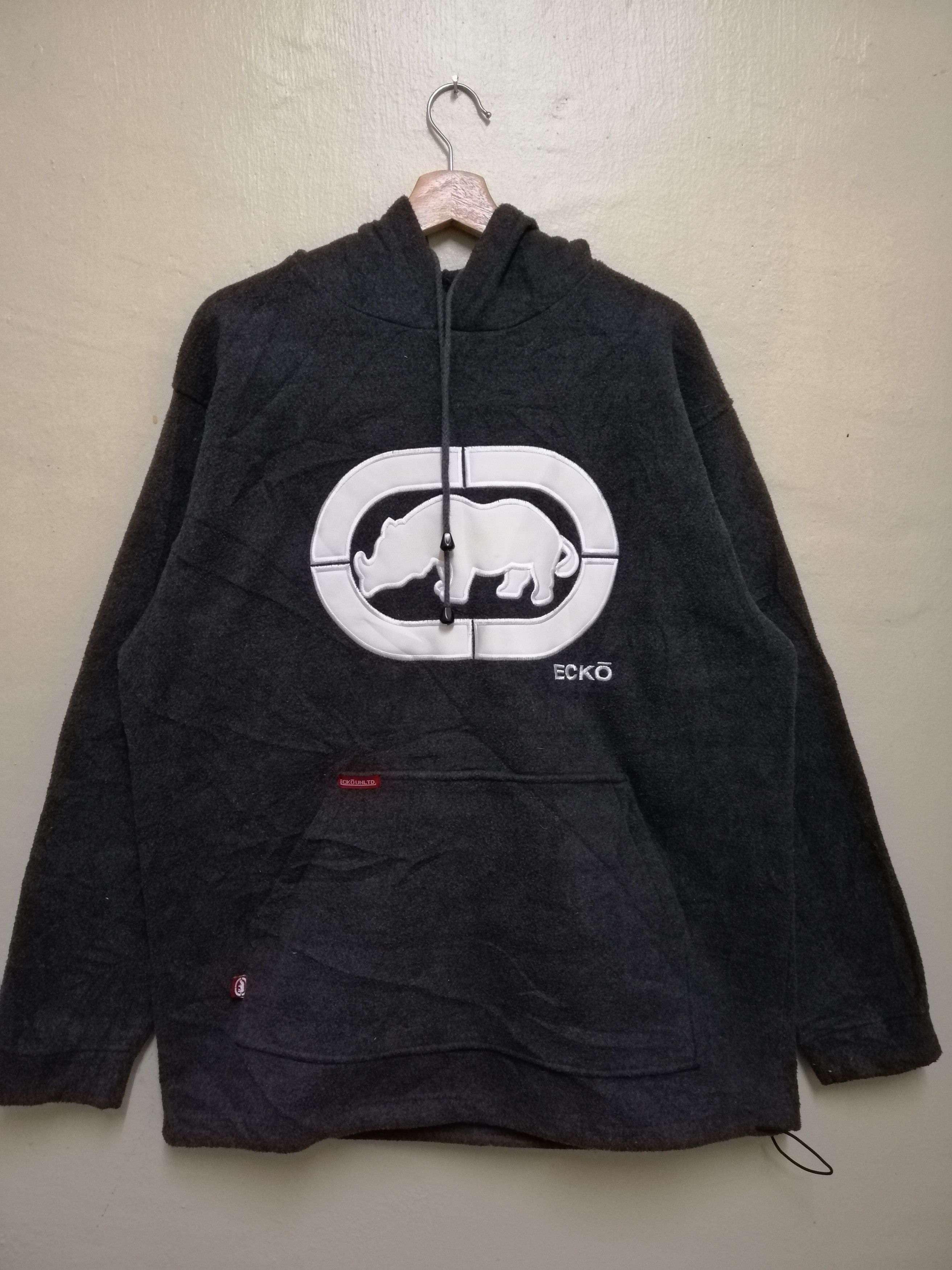 Ecko Unltd. Ecko Unlimited Fleece Embroidery Big Logo Hoodie B18 Size US XL / EU 56 / 4 - 5 Thumbnail