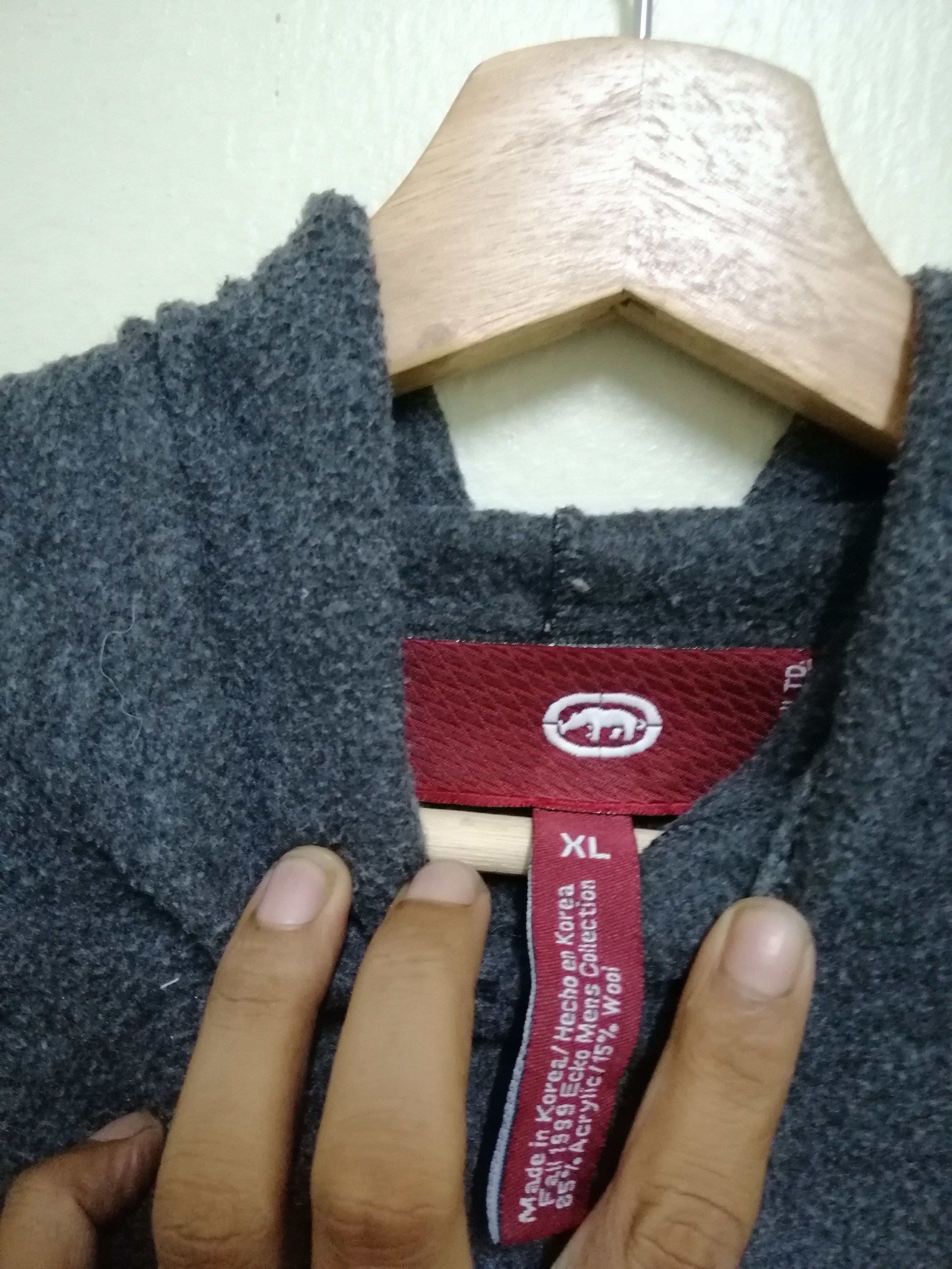 Ecko Unltd. Ecko Unlimited Fleece Embroidery Big Logo Hoodie B18 Size US XL / EU 56 / 4 - 3 Thumbnail