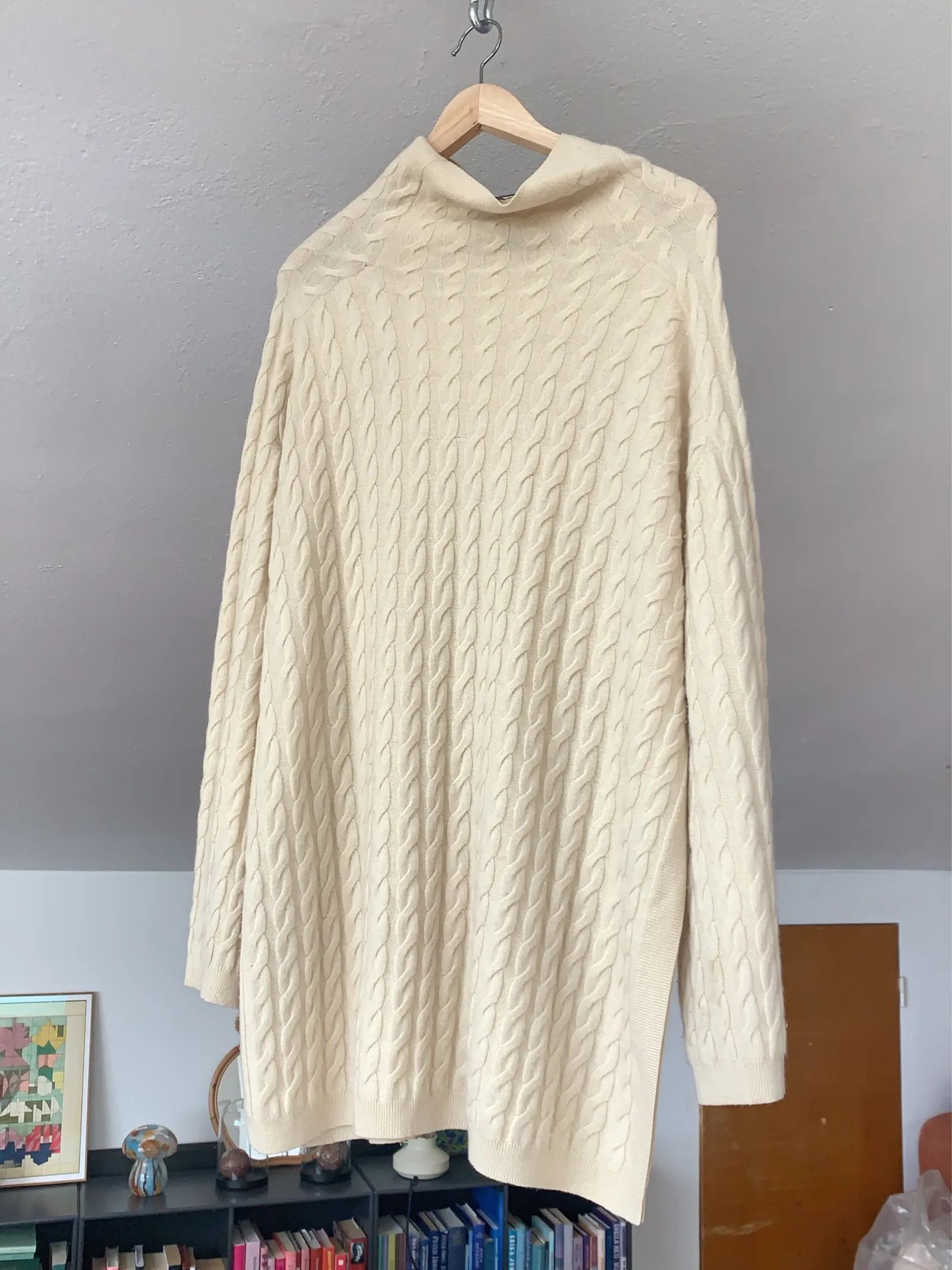Toteme Toteme Long wool cashmere knit Sweater Size S / US 4 / IT 40 - 4 Thumbnail