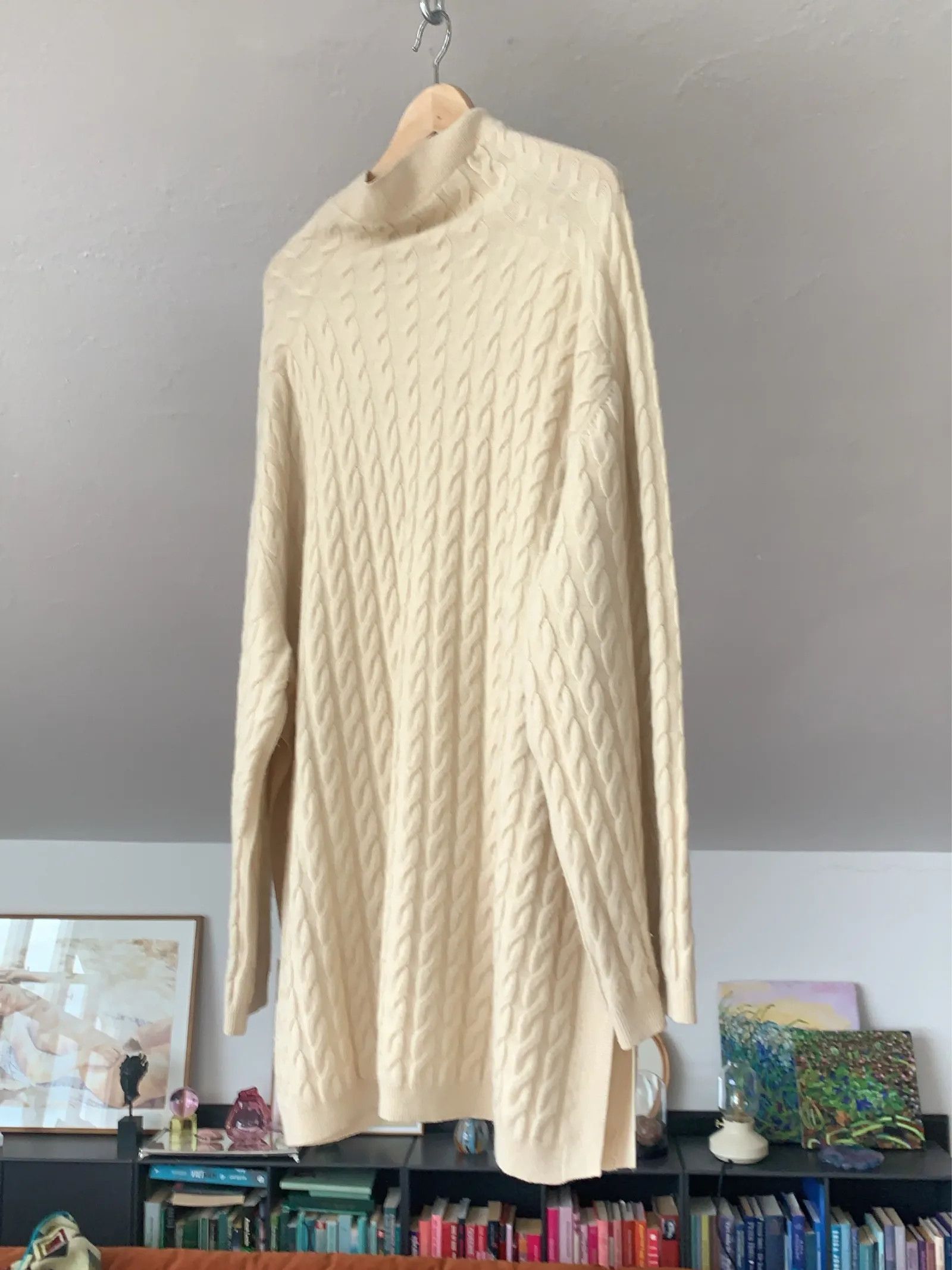 Toteme Toteme Long wool cashmere knit Sweater Size S / US 4 / IT 40 - 2 Thumbnail