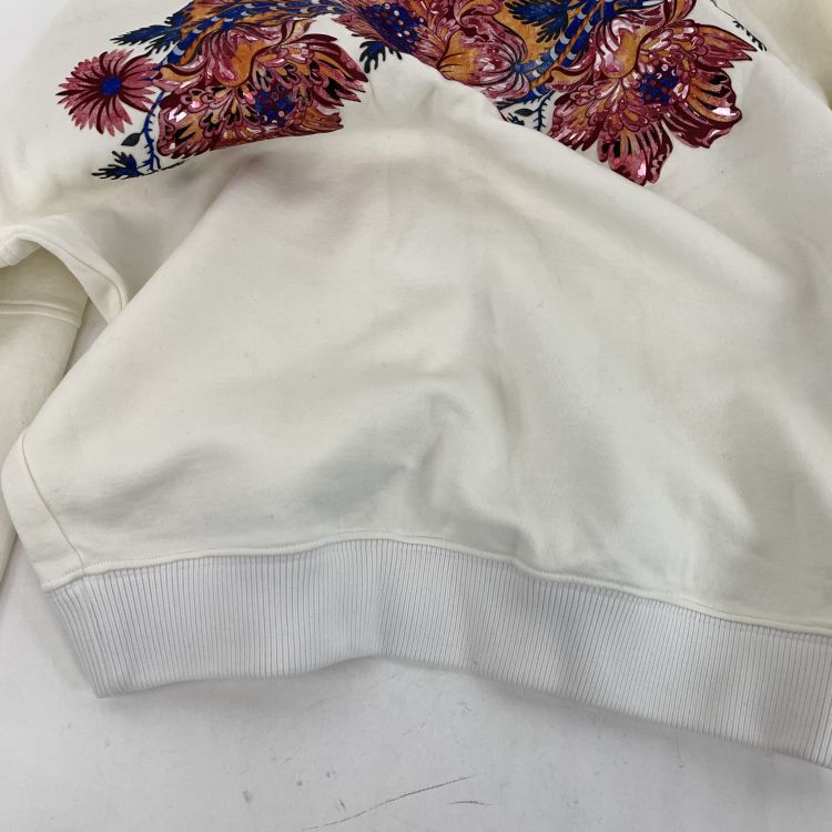 Louis Vuitton Louis Vuitton Floral Embroidered Sweatshirt Size M Size US M / EU 48-50 / 2 - 8 Thumbnail