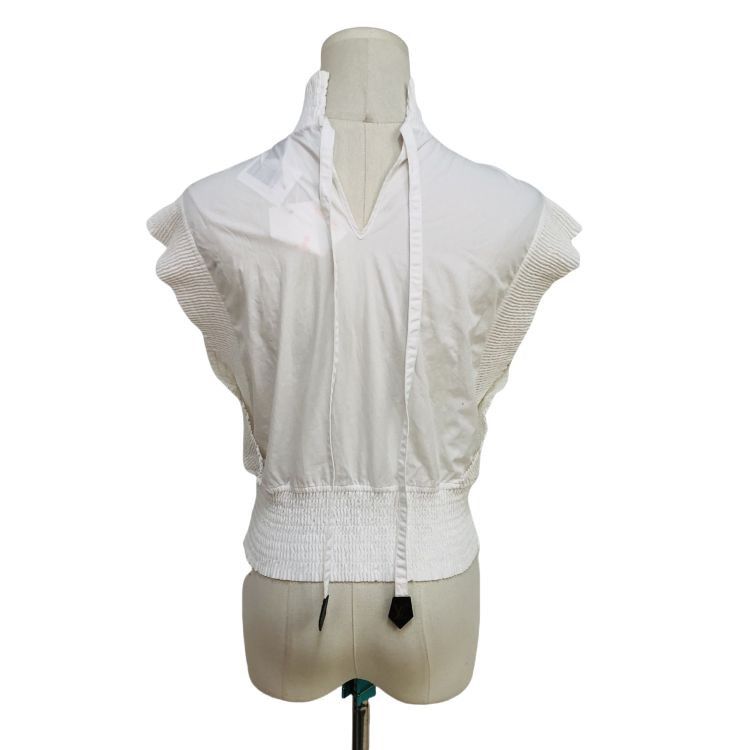 Louis Vuitton Louis Vuitton Smocked Cotton Blouse Size 34 Size XS / US 0-2 / IT 36-38 - 2 Thumbnail