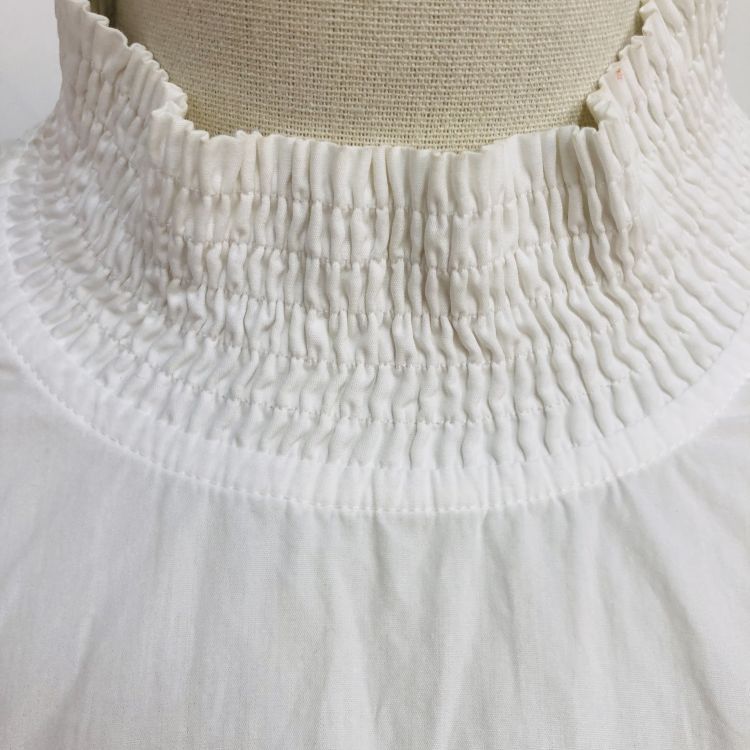 Louis Vuitton Louis Vuitton Smocked Cotton Blouse Size 34 Size XS / US 0-2 / IT 36-38 - 7 Thumbnail