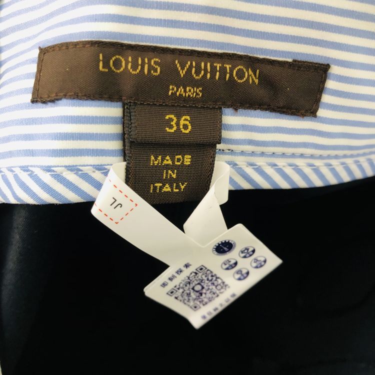 Louis Vuitton Louis Vuitton Cotton Blend Mini Skirt Size 36 Size 26" / US 2 / IT 38 - 3 Thumbnail