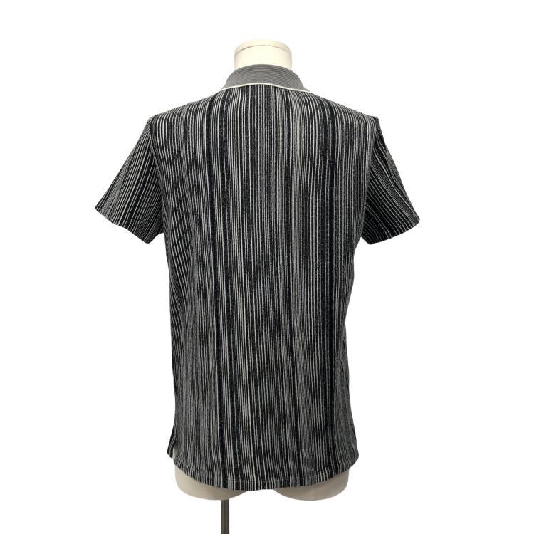 Louis Vuitton Louis Vuitton Striped Monogram Polo Shirt Size M Size US M / EU 48-50 / 2 - 2 Thumbnail