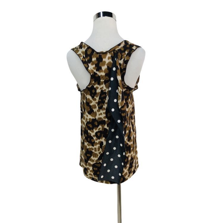 Louis Vuitton Louis Vuitton Leopard Silk Tank Top Size 34 Size XS / US 0-2 / IT 36-38 - 2 Thumbnail