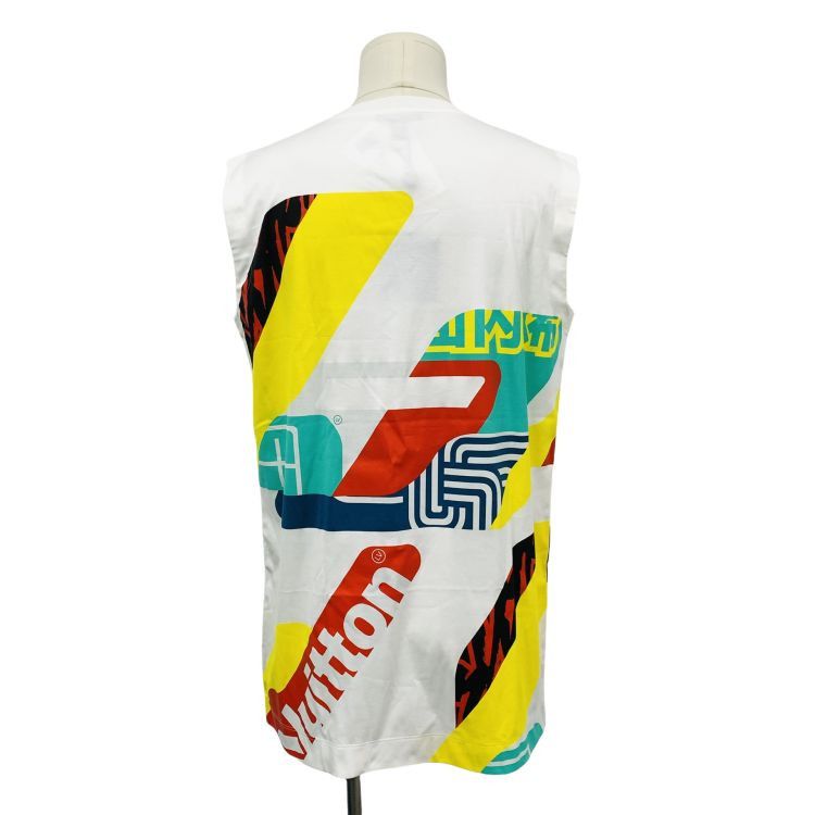 Louis Vuitton Louis Vuitton Graphic Logo Tank Top Size L Size US L / EU 52-54 / 3 - 2 Thumbnail