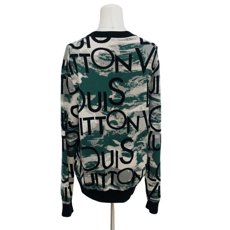 Louis Vuitton Louis Vuitton Logo Pattern Sweatshirt Size M Size US M / EU 48-50 / 2 - 2 Thumbnail