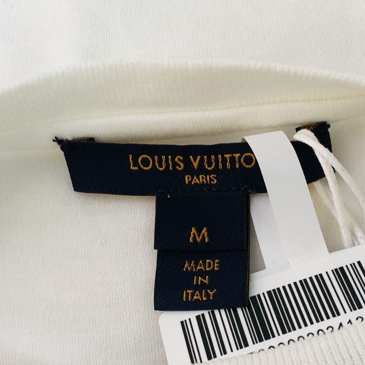 Louis Vuitton Louis Vuitton Gold Graphic T-Shirt Size M Size US M / EU 48-50 / 2 - 3 Thumbnail