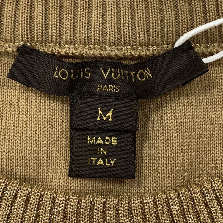 Louis Vuitton Louis Vuitton Metallic Knit Shirt Size M Size US M / EU 48-50 / 2 - 3 Thumbnail