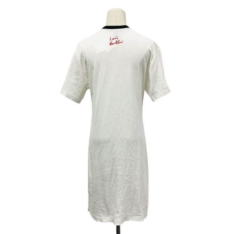 Louis Vuitton Louis Vuitton Graphic Print T-Shirt Dress Size XS Size XS / US 0-2 / IT 36-38 - 2 Thumbnail
