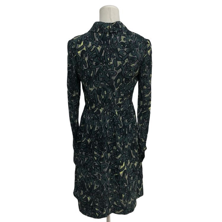 Louis Vuitton Louis Vuitton Graffiti Print Midi Dress Size 36 Size XS / US 0-2 / IT 36-38 - 2 Thumbnail