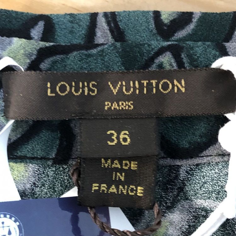 Louis Vuitton Louis Vuitton Graffiti Print Midi Dress Size 36 Size XS / US 0-2 / IT 36-38 - 3 Thumbnail