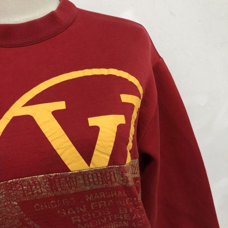 Louis Vuitton Louis Vuitton Logo Graphic Sweatshirt Size S Size US S / EU 44-46 / 1 - 6 Thumbnail