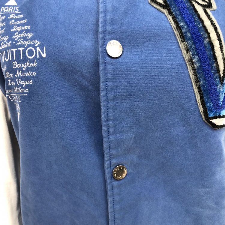 Louis Vuitton Louis Vuitton Embroidered Varsity Jacket Size 46 Size US S / EU 44-46 / 1 - 8 Thumbnail