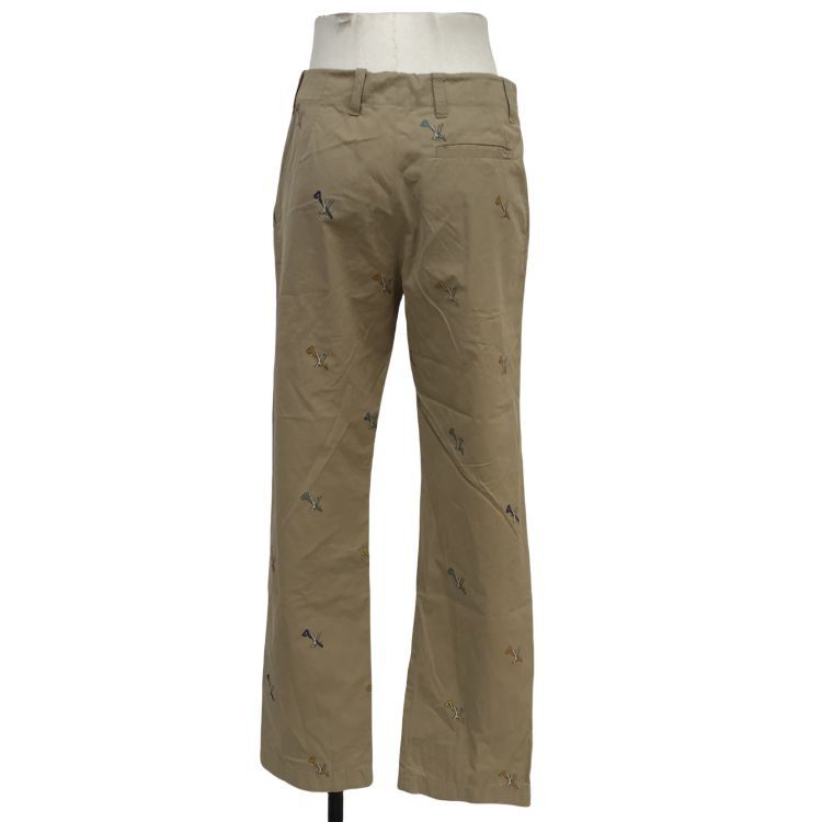 Louis Vuitton Louis Vuitton Embroidered Logo Casual Pants Size 30 Size US 30 / EU 46 - 2 Thumbnail