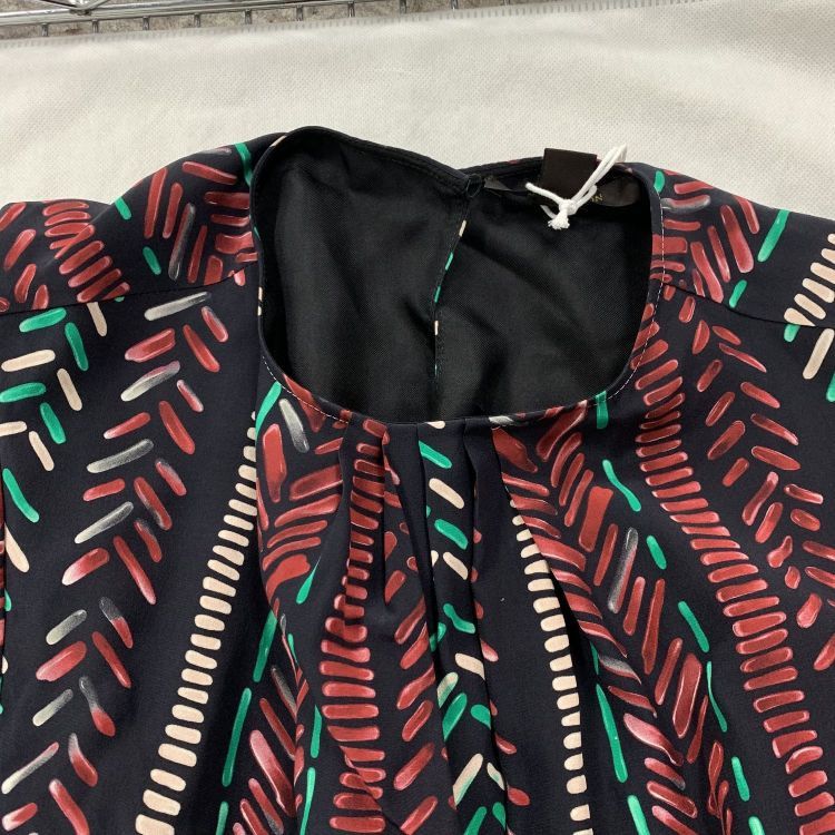 Louis Vuitton Louis Vuitton Multi Print Silk Midi Dress Size 38 Size S / US 4 / IT 40 - 8 Thumbnail