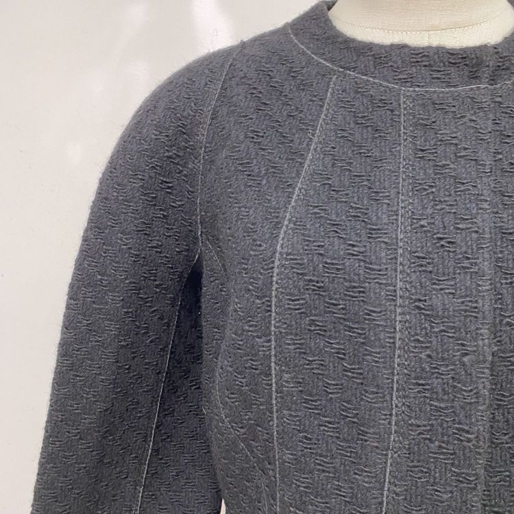 Louis Vuitton Louis Vuitton Textured Wool Jacket Size 42 Size M / US 6-8 / IT 42-44 - 6 Thumbnail