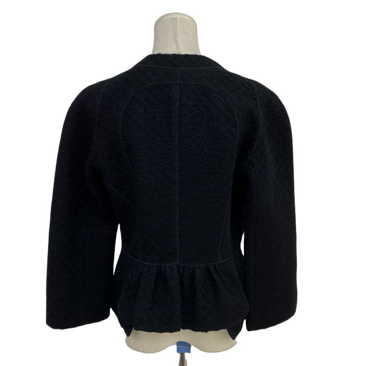 Louis Vuitton Louis Vuitton Textured Wool Jacket Size 42 Size M / US 6-8 / IT 42-44 - 2 Thumbnail