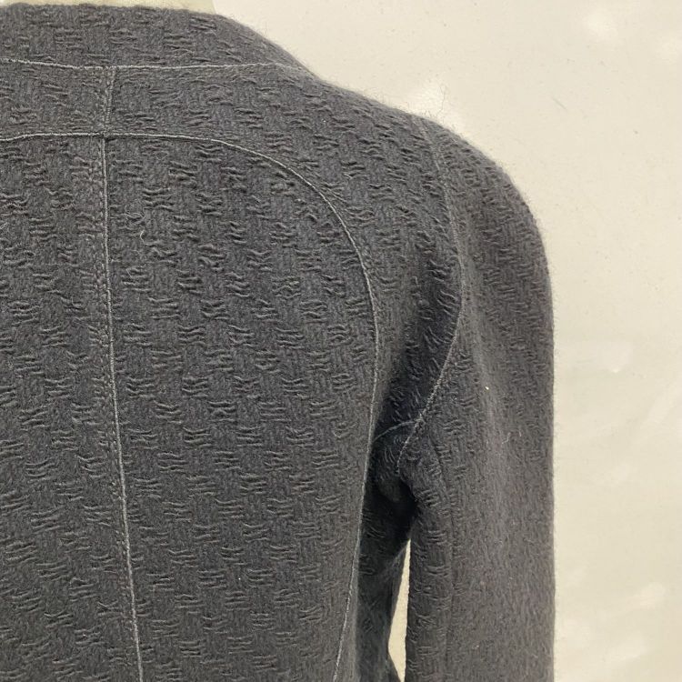 Louis Vuitton Louis Vuitton Textured Wool Jacket Size 42 Size M / US 6-8 / IT 42-44 - 9 Thumbnail