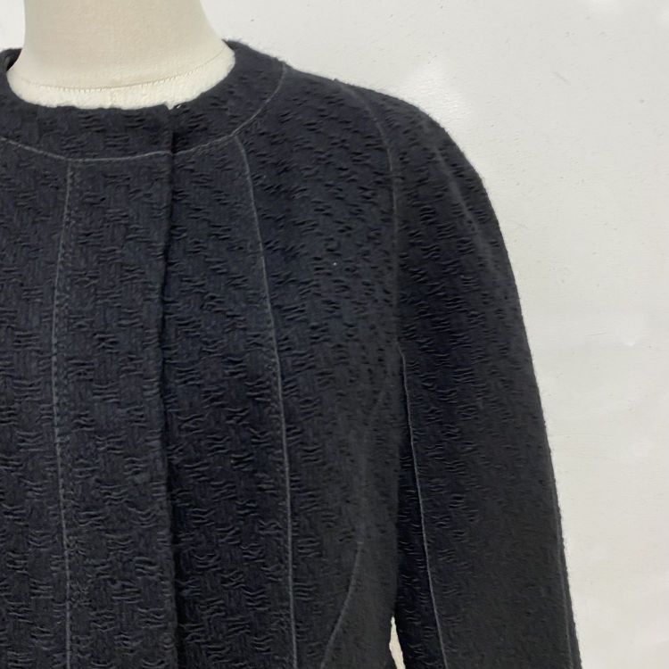 Louis Vuitton Louis Vuitton Textured Wool Jacket Size 42 Size M / US 6-8 / IT 42-44 - 5 Thumbnail