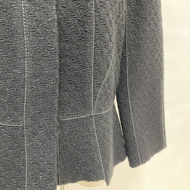 Louis Vuitton Louis Vuitton Textured Wool Jacket Size 42 Size M / US 6-8 / IT 42-44 - 8 Thumbnail
