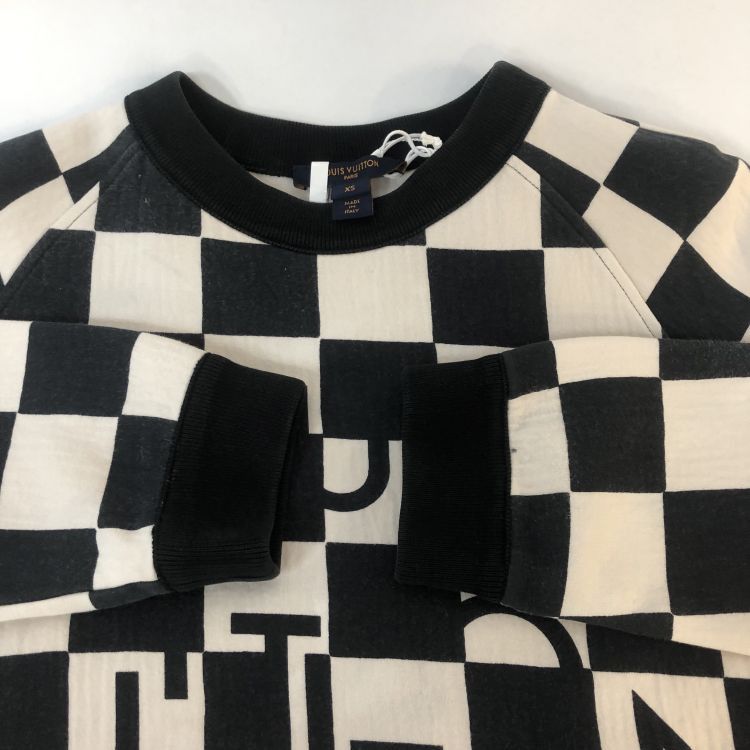 Louis Vuitton Louis Vuitton Checkerboard Sweatshirt Size XS Size US XS / EU 42 / 0 - 8 Thumbnail