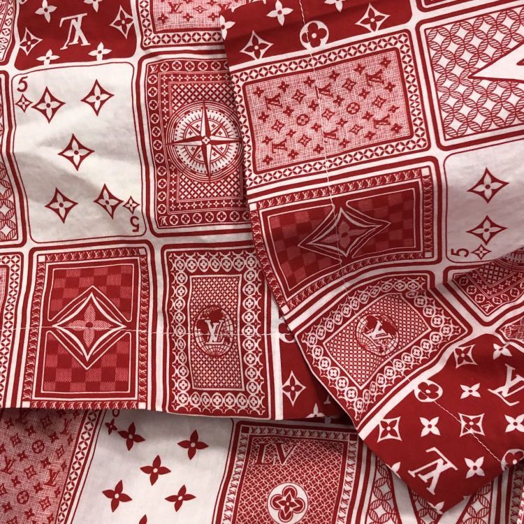 Louis Vuitton Louis Vuitton Poker Card Monogram Print Shirt Size L Size US L / EU 52-54 / 3 - 8 Thumbnail