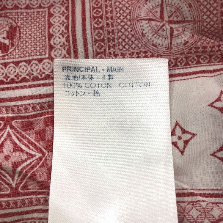 Louis Vuitton Louis Vuitton Poker Card Monogram Print Shirt Size L Size US L / EU 52-54 / 3 - 5 Thumbnail