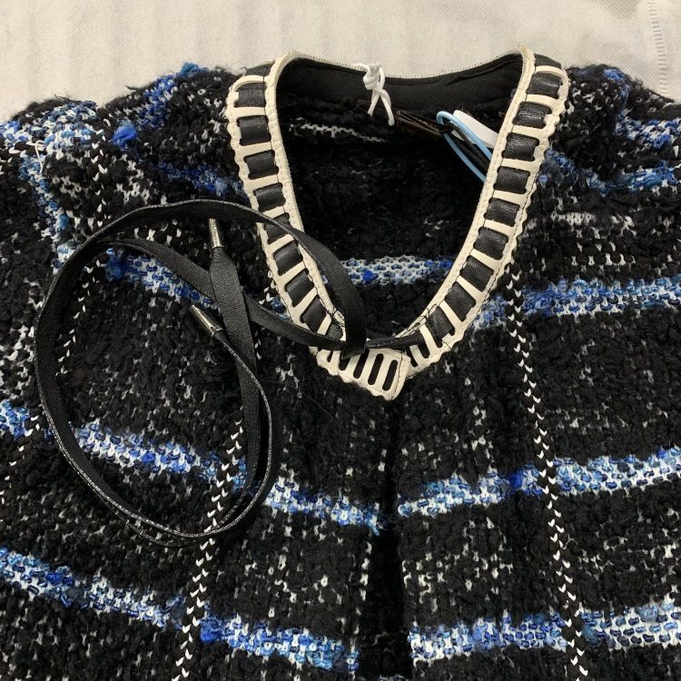 Louis Vuitton Louis Vuitton Striped Texture Coat Size XS Size XS / US 0-2 / IT 36-38 - 9 Thumbnail