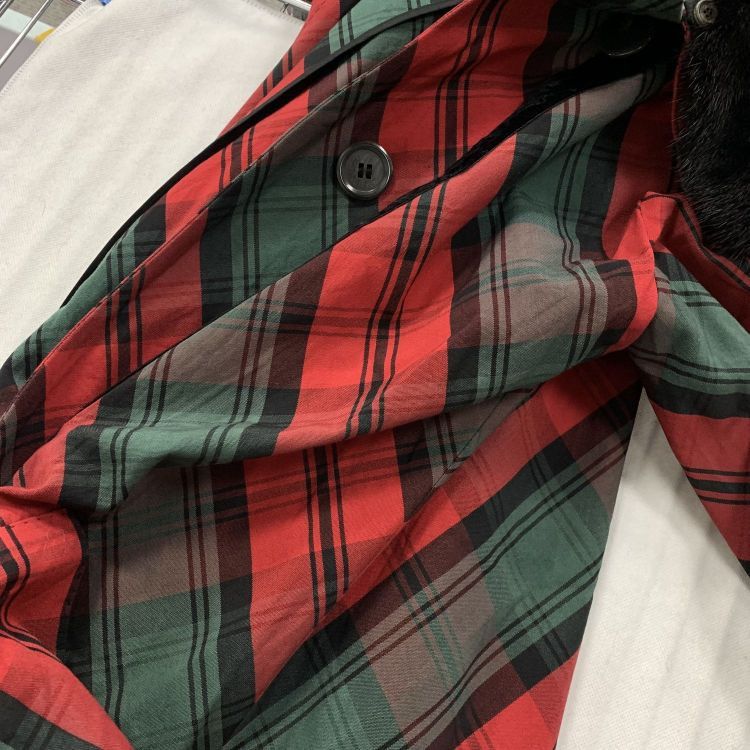 Louis Vuitton Louis Vuitton Plaid Cotton Coat Size 36 Size XS / US 0-2 / IT 36-38 - 8 Thumbnail