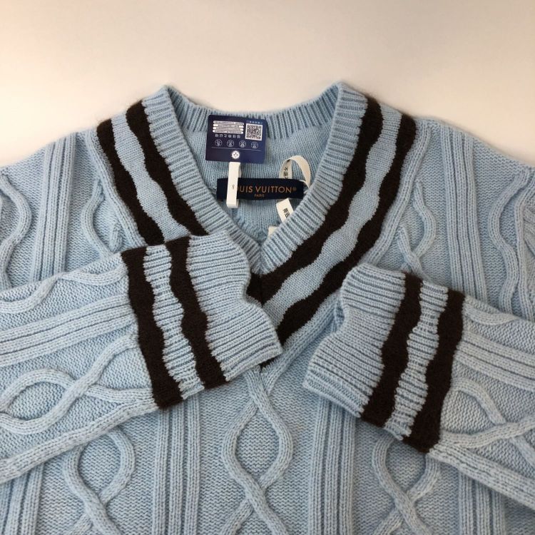 Louis Vuitton Louis Vuitton Cable Knit Sweater Size S Size US S / EU 44-46 / 1 - 10 Thumbnail