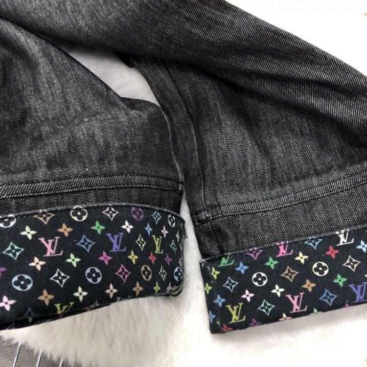 Louis Vuitton Louis Vuitton Monogram Cuff Jeans Size 38 Size 26" / US 2 / IT 38 - 7 Thumbnail