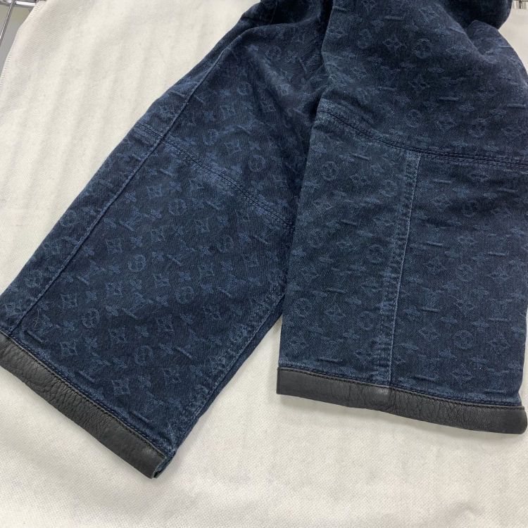 Louis Vuitton Louis Vuitton Monogram Denim Jeans Size 40 Size 27" / US 4 / IT 40 - 9 Thumbnail