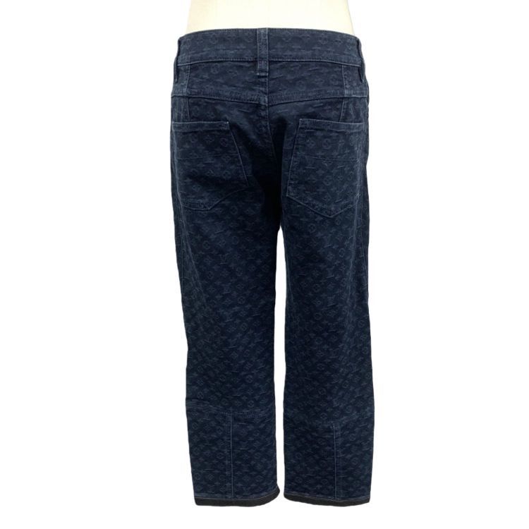 Louis Vuitton Louis Vuitton Monogram Denim Jeans Size 40 Size 27" / US 4 / IT 40 - 2 Thumbnail