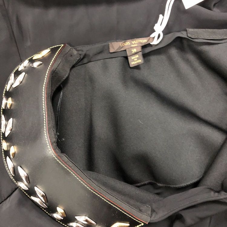 Louis Vuitton Louis Vuitton Studded Waist Midi Skirt Size 38 Size 27" / US 4 / IT 40 - 5 Thumbnail