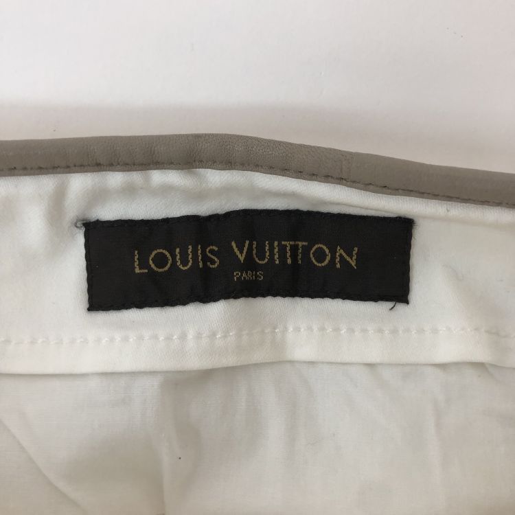 Louis Vuitton Louis Vuitton Quilted Lambskin Trim Pants Size IT 42 Size 28" / US 6 / IT 42 - 3 Thumbnail
